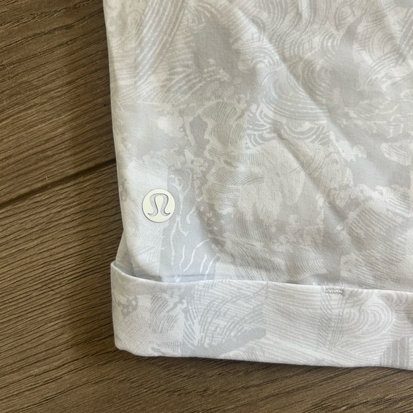 LULULEMON Spring Break Away Shorts *4 Way Stretch 3" Size 10 Eternal White Wave - Picture 7 of 10